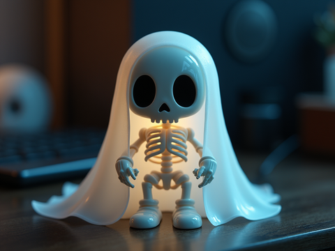 Ghost Skeleton